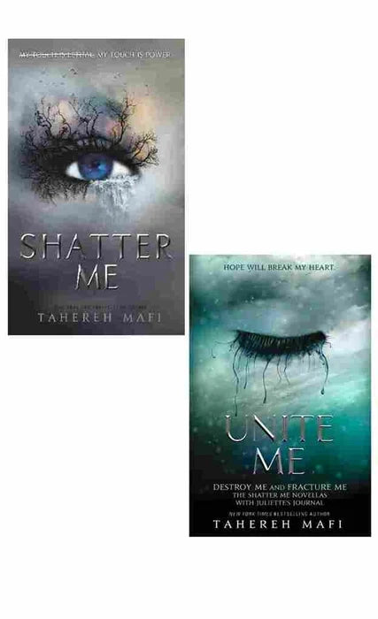 2 book set Shatter Me + Unite Me