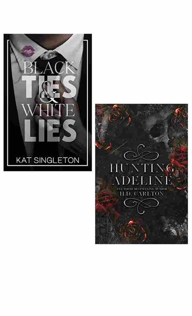 2 Book Set Collection Black Ties and White Lies + Hunting Adeline Part-2