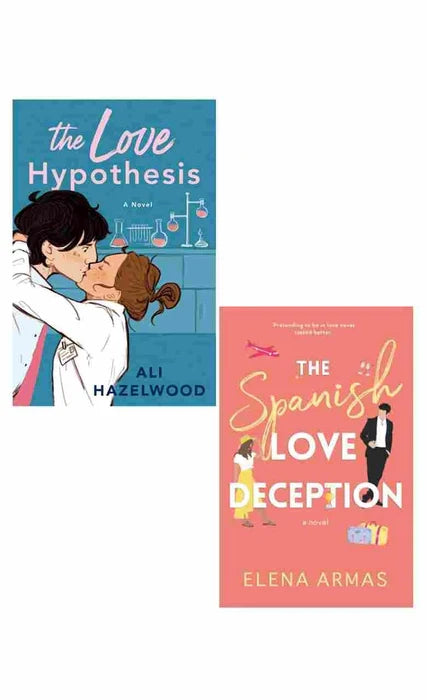 2 Book set The Love Hypothesis + The Spanish Love Deception
