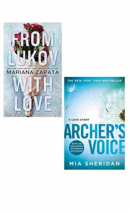 2 Book set From Lukov with Love + Archer's Voice