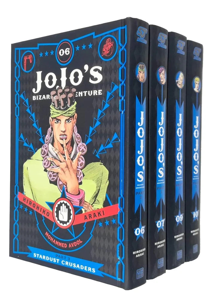 Jojos Bizarre Adventure Part 3 Stardust Crusaders Vol 6 7 9 10 Collection 4 Books Set by Hirohiko Araki