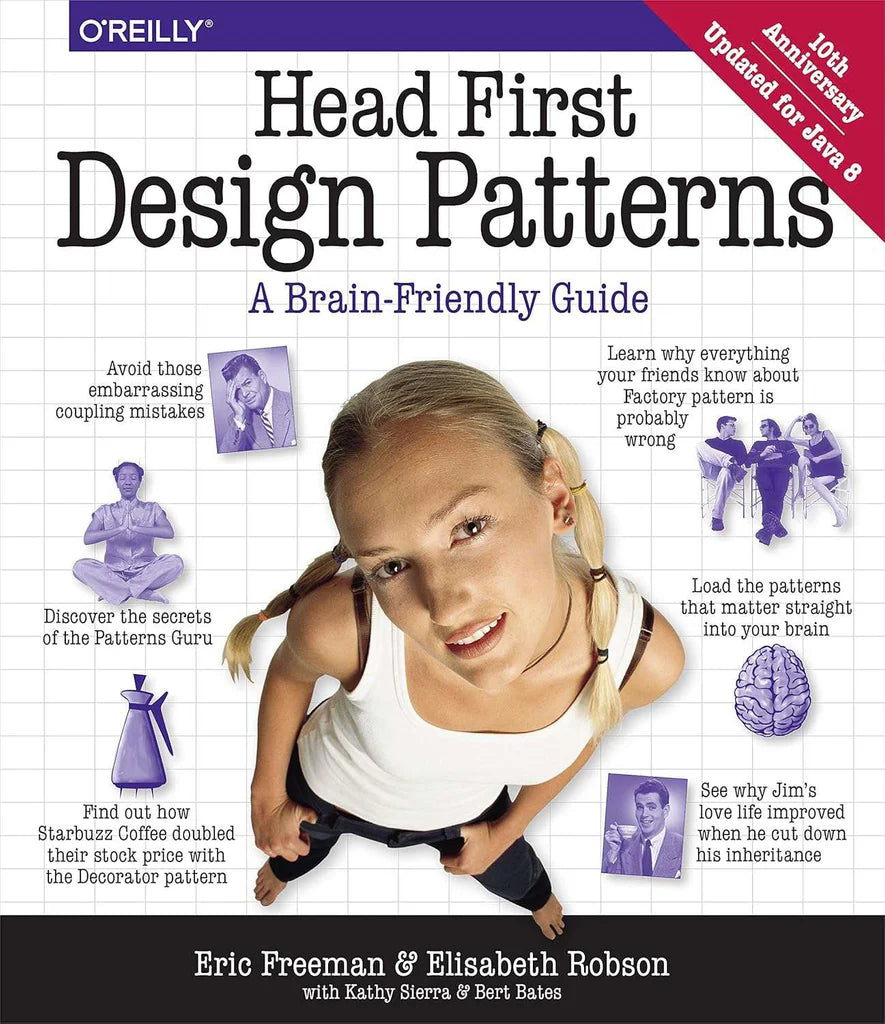 HEAD FIRST DESIGN PATTERNS by Eric Freeman , Elisabeth Freeman , Kathy Sierra