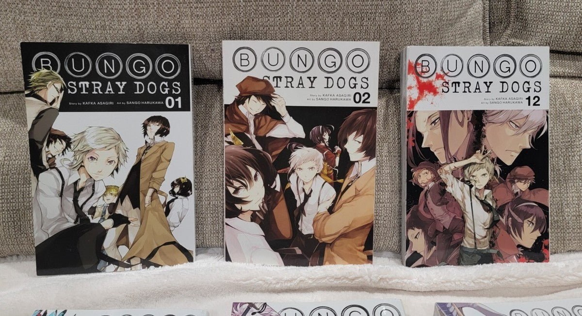 Bungo Stray Dogs Manga Set Vol 1-3 by Kafka Asagiri