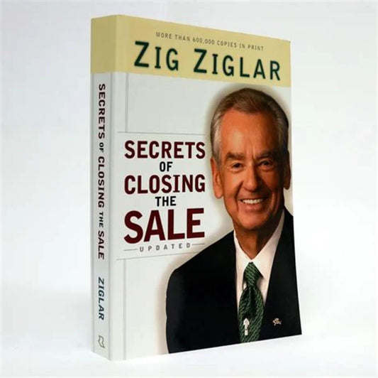 Secrets of closing the sale Book by Zig Ziglar