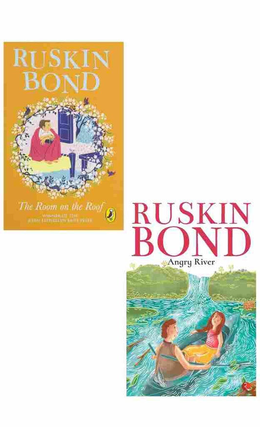 2 Book Set Collection  The Room on the Roof + Angry River