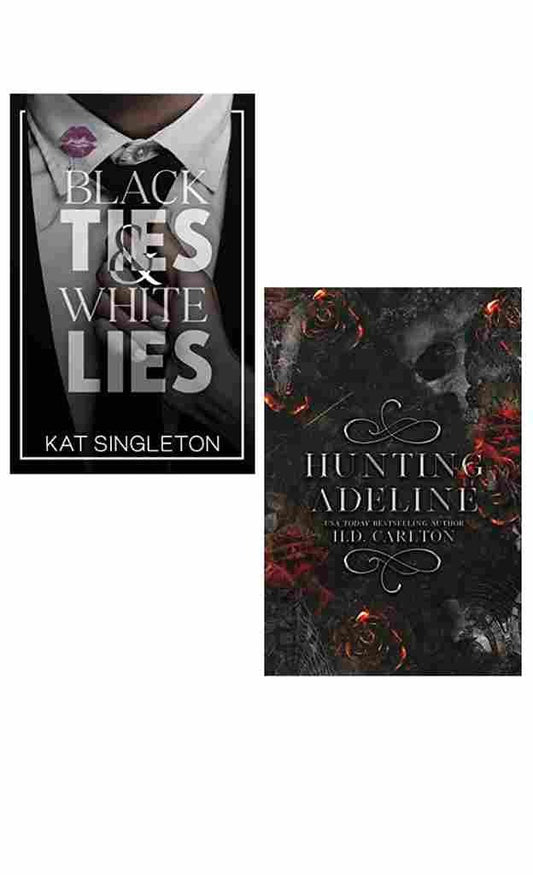 2 Book Set Collection  Black Ties and White Lies + Hunting Adeline Part-2