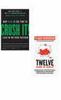 2 Book Set Collection  Crush It + Twelve and a Half