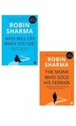 Robin sharma 2 Book set Who Will Cry When You Die + The Monk Who Sold His Ferrari