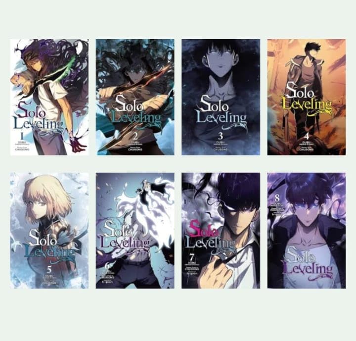 Solo Leveling Manga Book Of Combos Vol 1 To 8 by BY TEAM