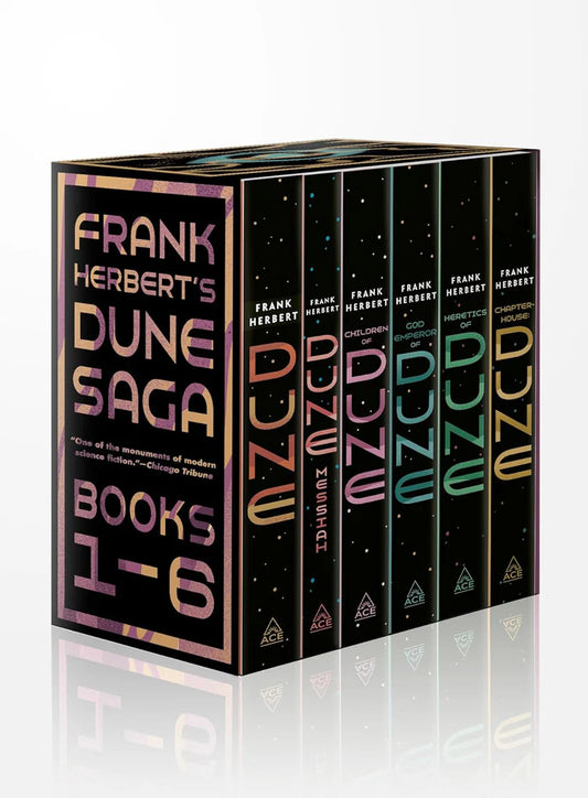Frank Herbert's Dune Saga 6-Book Boxed Set by Frank Herbert
