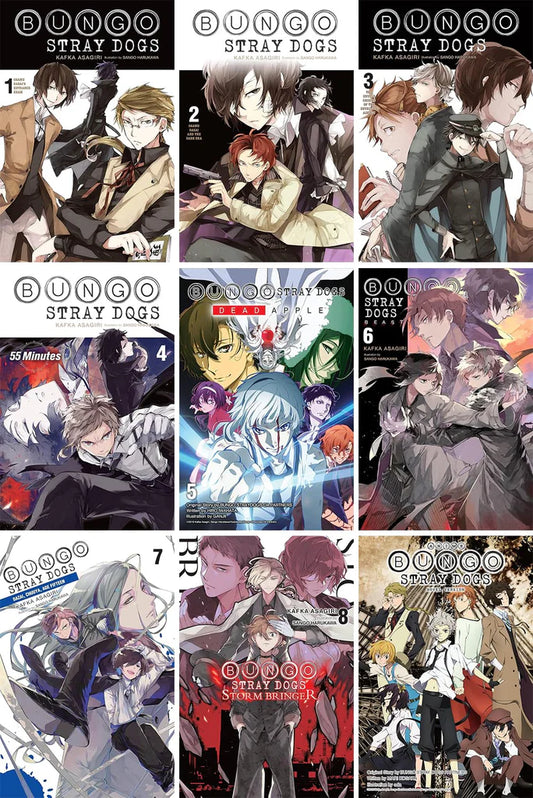 Bungo Stray Dogs, Vol. 1 -9 (light novel) (Paperback, Asagiri Kafka)