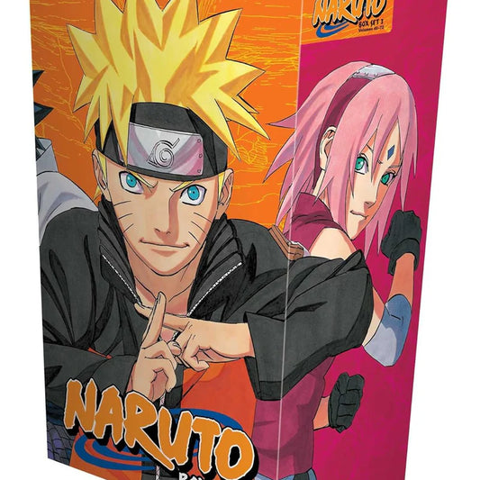 Naruto Box Set 3 Vol: 49-72 by Masashi Kishimoto