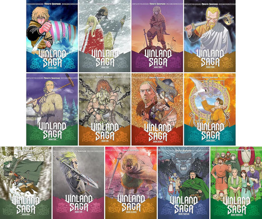 Vinland Saga Manga Set, Volumes 1-13 by Makoto Yukimura