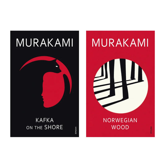 Haruki Murakami 2-Book Set: "Kafka on the Shore" and "Norwegian Wood"