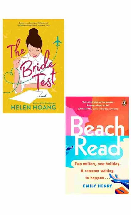 2 Book Set Collection  The Bride Test + Beach Read