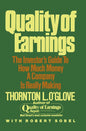 Quality of Earnings Book by Thornton L. O'glove