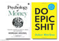 2 Book set The Psychology of Money + DO EPIC SHIT